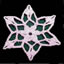 Texture snowflake ornaments FREE