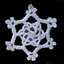 Texture snowflake ornaments FREE
