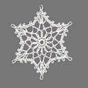 2D Sprite snowflake ornaments (RWX FREE)