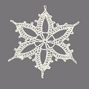 2D Sprite snowflake ornaments (RWX FREE)