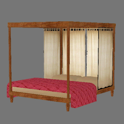 3d set bed ( free cob )