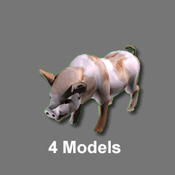 3D Cochon COB ( COB FREE )