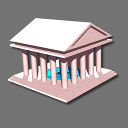 3D  temple ( COB FREE )