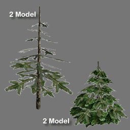 3D Arbre Sapin ( free rwx )