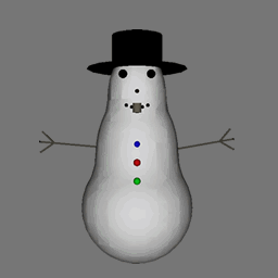 3D Snowtoy ( free rwx )